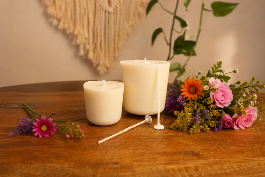 Kaarsje Bosje bloemen voor Jou